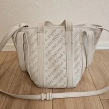 Balenciaga — Balenciaga With Logo Print & Zipper Pocket — Handbag — resale