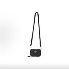 Prada Logo Mini Crossbody - Excellent #T9Q1GQ 4