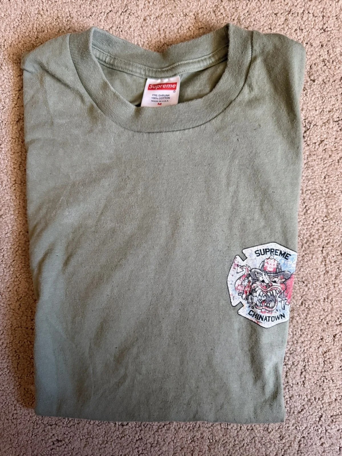 Supreme — Supreme Fdny Engine Tee — streetwear — resale