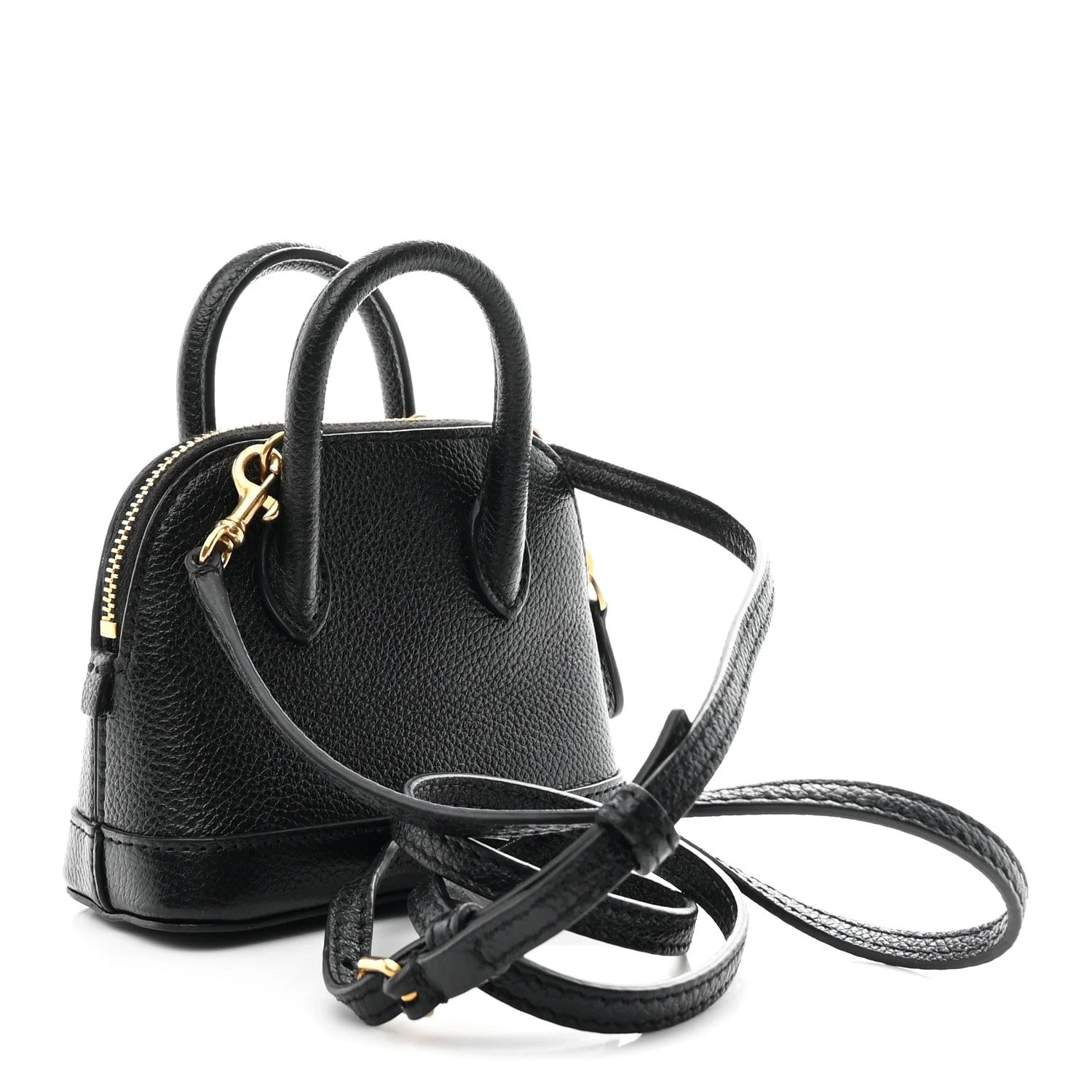 Grained Logo Mini Ville Top Handle 3