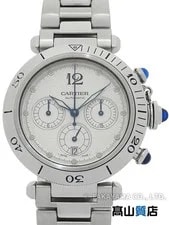 Cartier — Cartier Pasha W31030H3 / 2113 Stainless Steel 38mm Automatic #TW2681 — Watch — resale