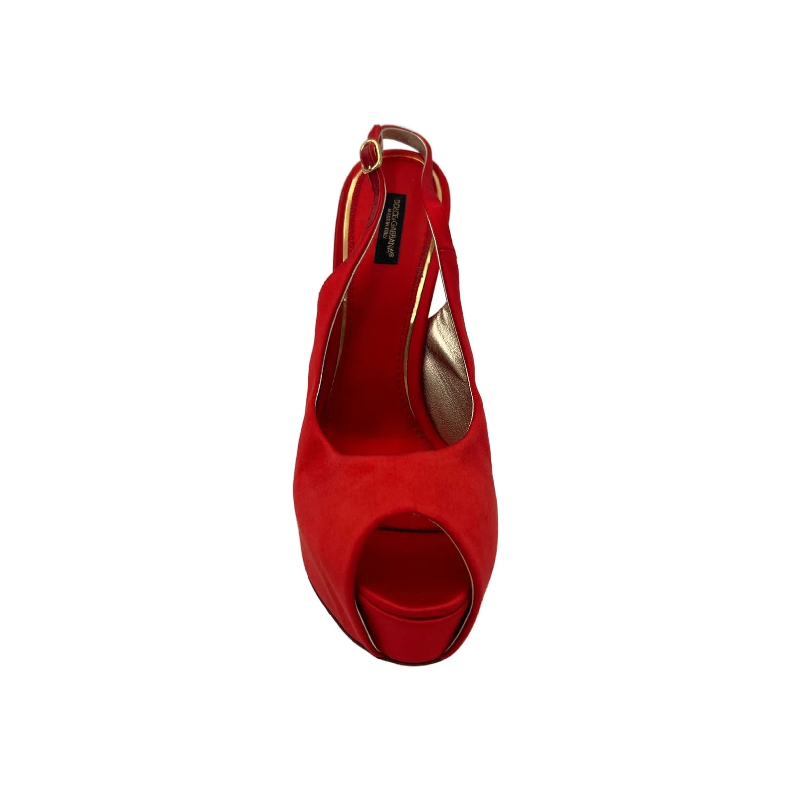 Dolce & Gabbana Peep-Toe Slingback Platform 3