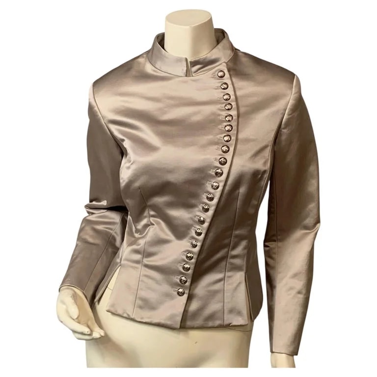 Maggie Norris, Maggie Norris Haute Couture — Maggie Norris Couture Jacket With Buttons — Clothing — resale