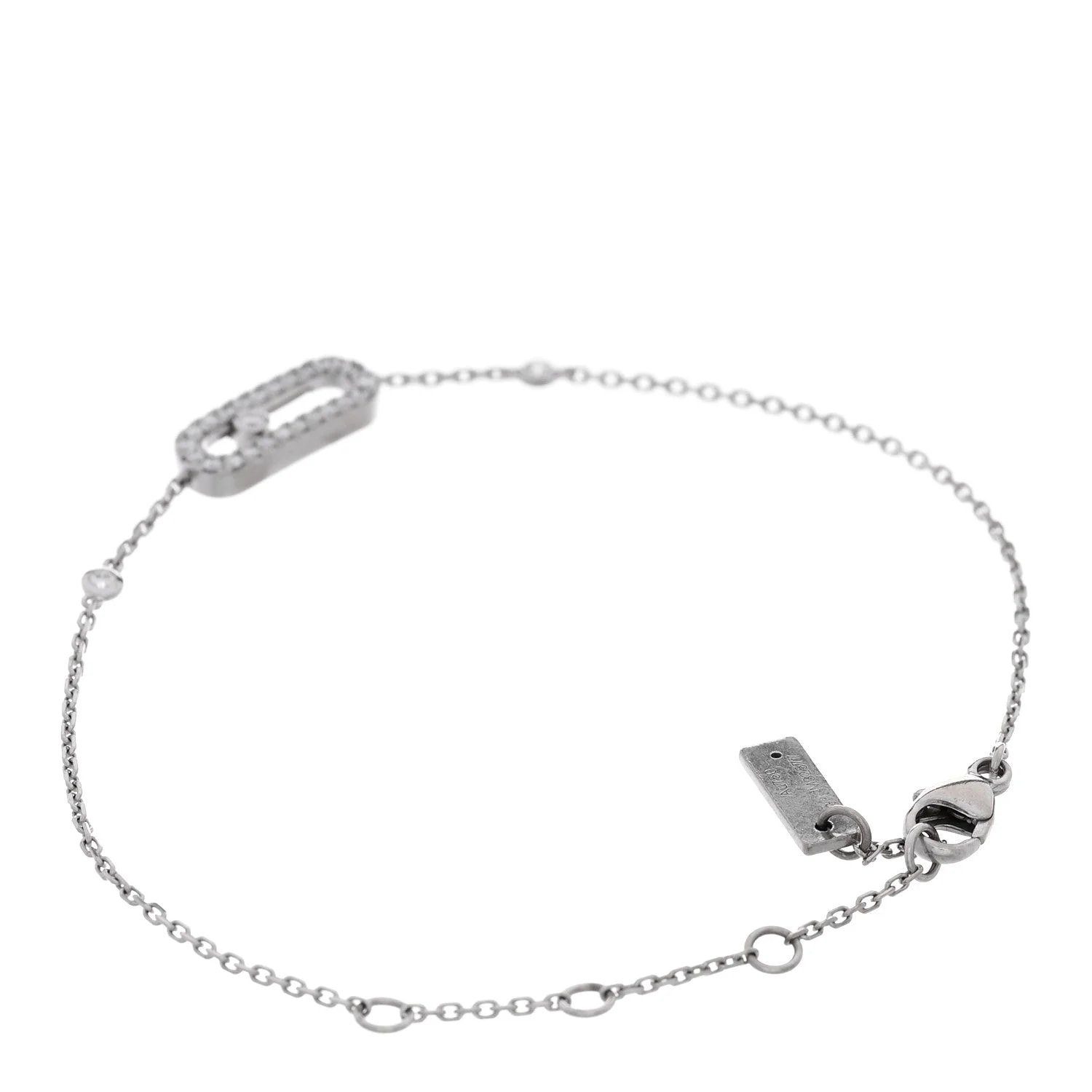 18K White Gold Move Uno Pave 2