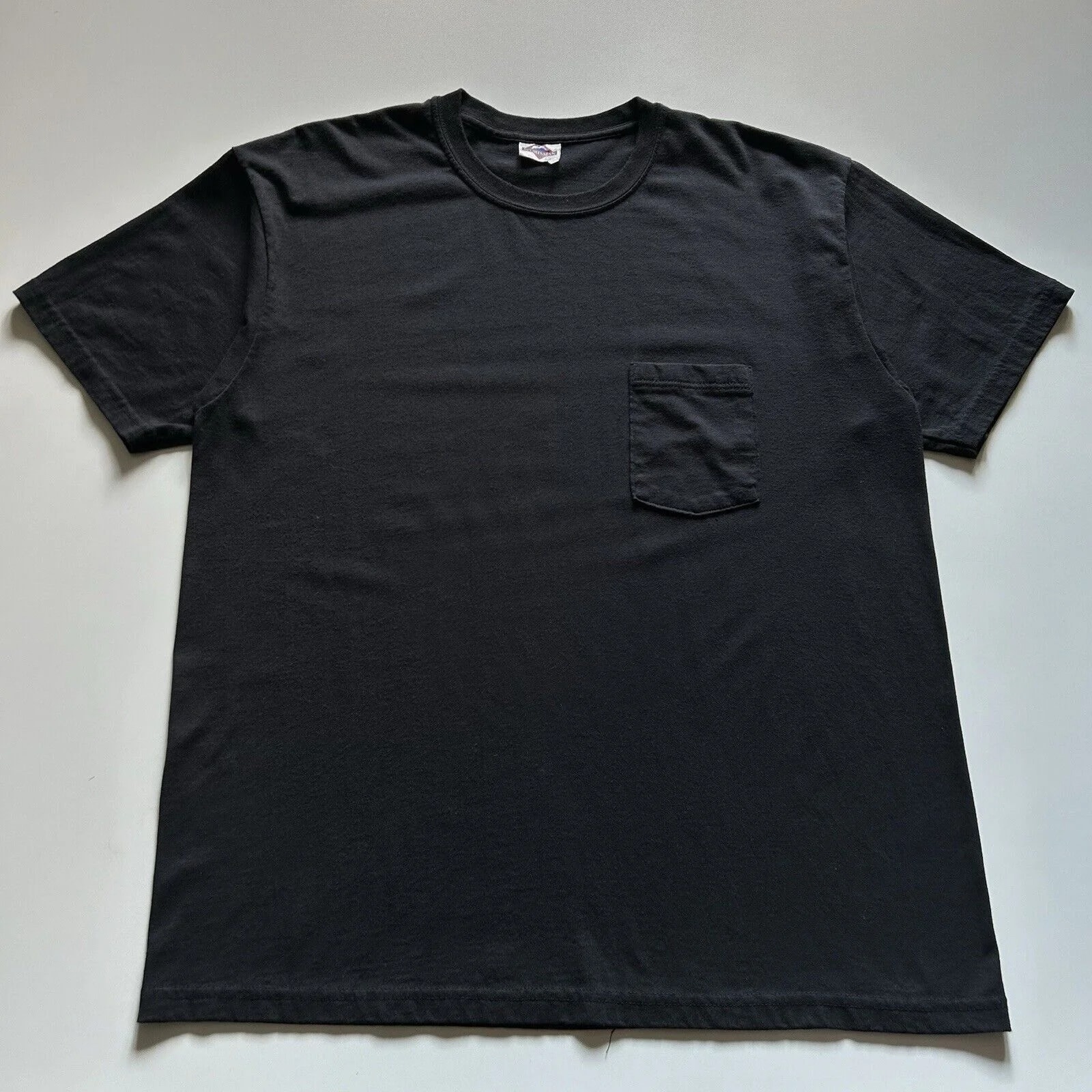 90s Faded Blank Pocket T Shirt XXL Made in USA — streetwear — resale
