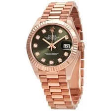 Rolex — Rolex Lady-Datejust Automatic Diamond Green Dial 279175GNDP — Watch — resale