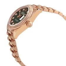 Rolex Lady-Datejust Automatic Diamond Green Dial 279175GNDP 2