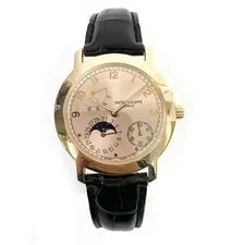 Patek Philippe — Patek Philippe Complications 5055R-001 Rose Gold Rose Dial With Papers — Watch — resale