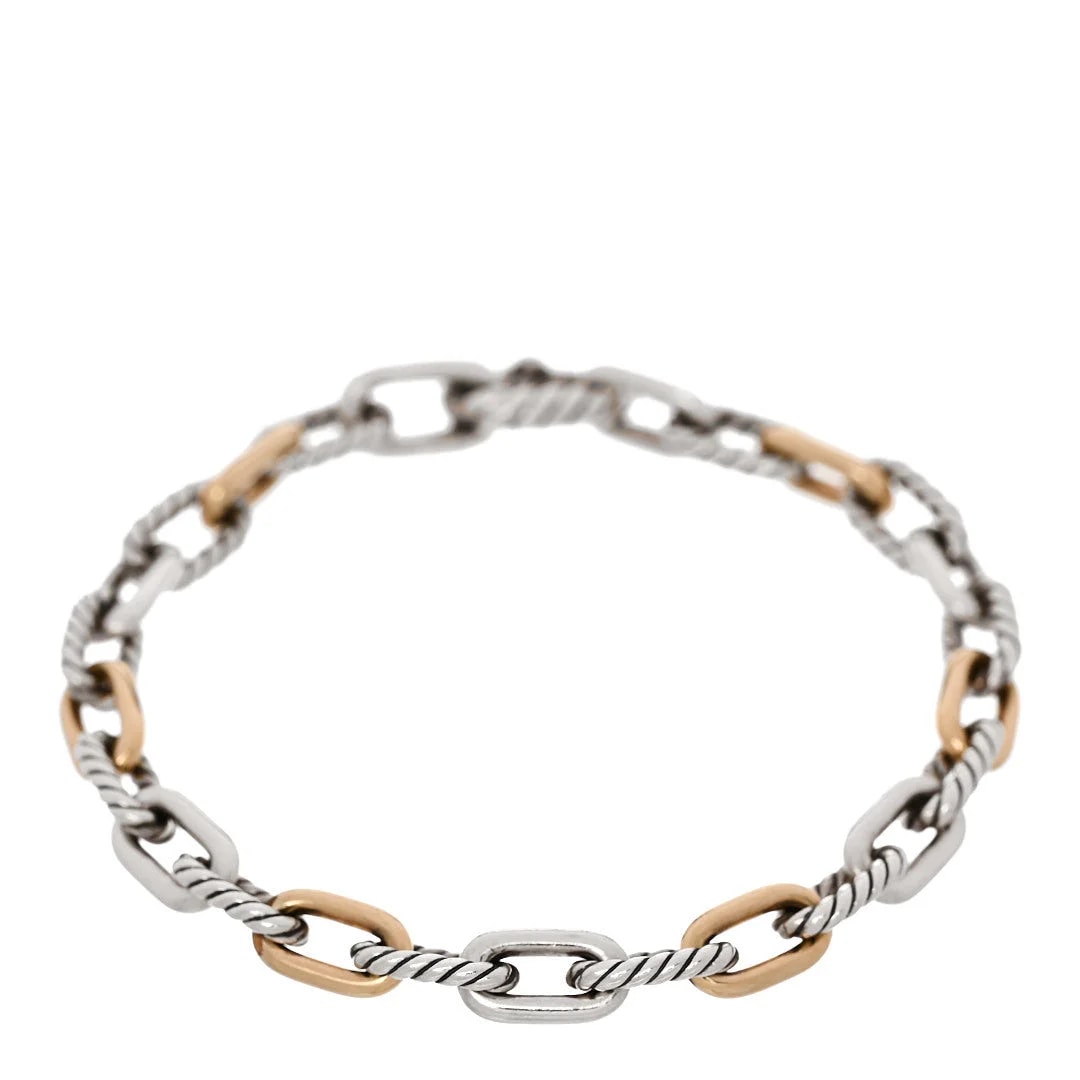 David Yurman — 18K Yellow Gold 5.5mm DY Madison Link Chain — Jewelry — resale
