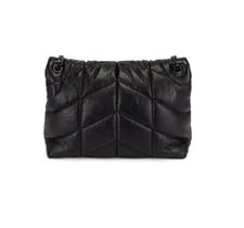 Saint Laurent Lou Puffer Small in Quilted 2