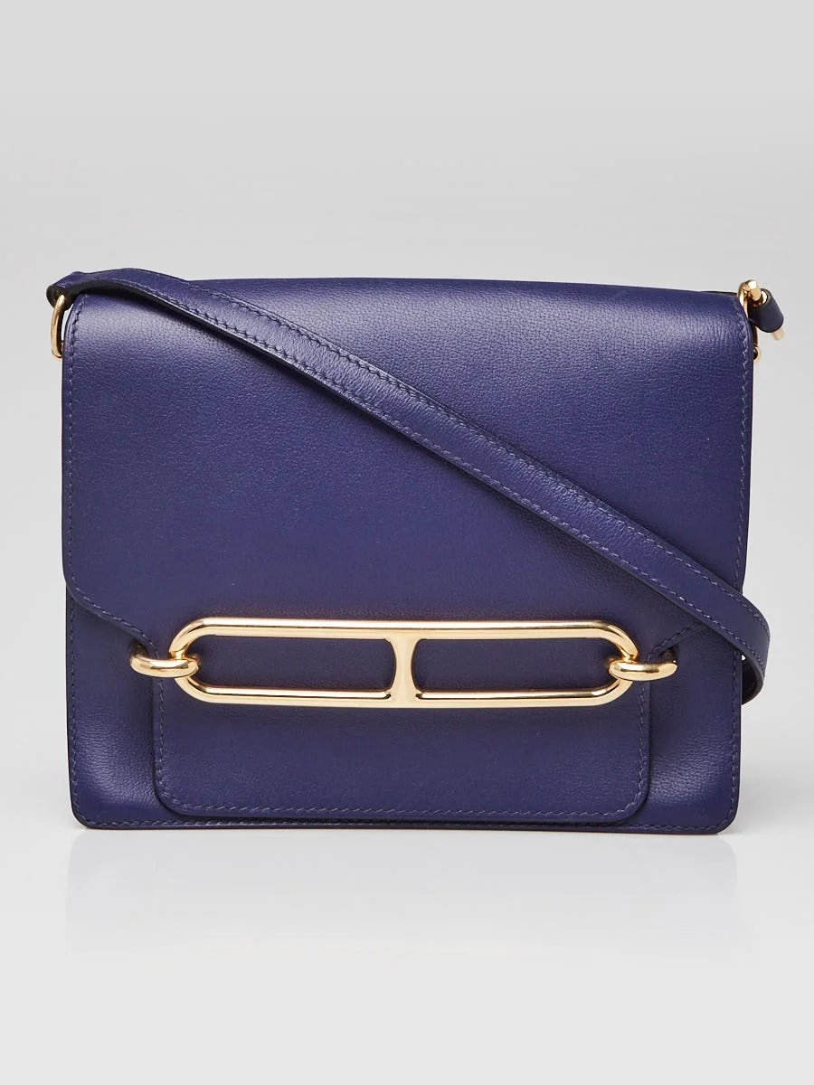 Hermès — Hermes 23cm Electrique Evercolor Roulis — Handbag — resale