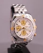 Breitling Chronomat Evolution Steel/Gold Fullset Chronograph Automatic B13356 2