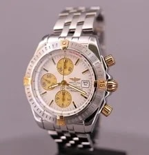 Breitling Chronomat Evolution Steel/Gold Fullset Chronograph Automatic B13356 3