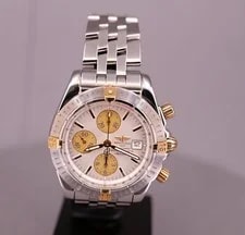 Breitling Chronomat Evolution Steel/Gold Fullset Chronograph Automatic B13356 4