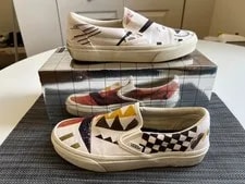 Vans X MoMA Kandinsky Slip-ons in Box. w7/m5.5. Great Condition. 4