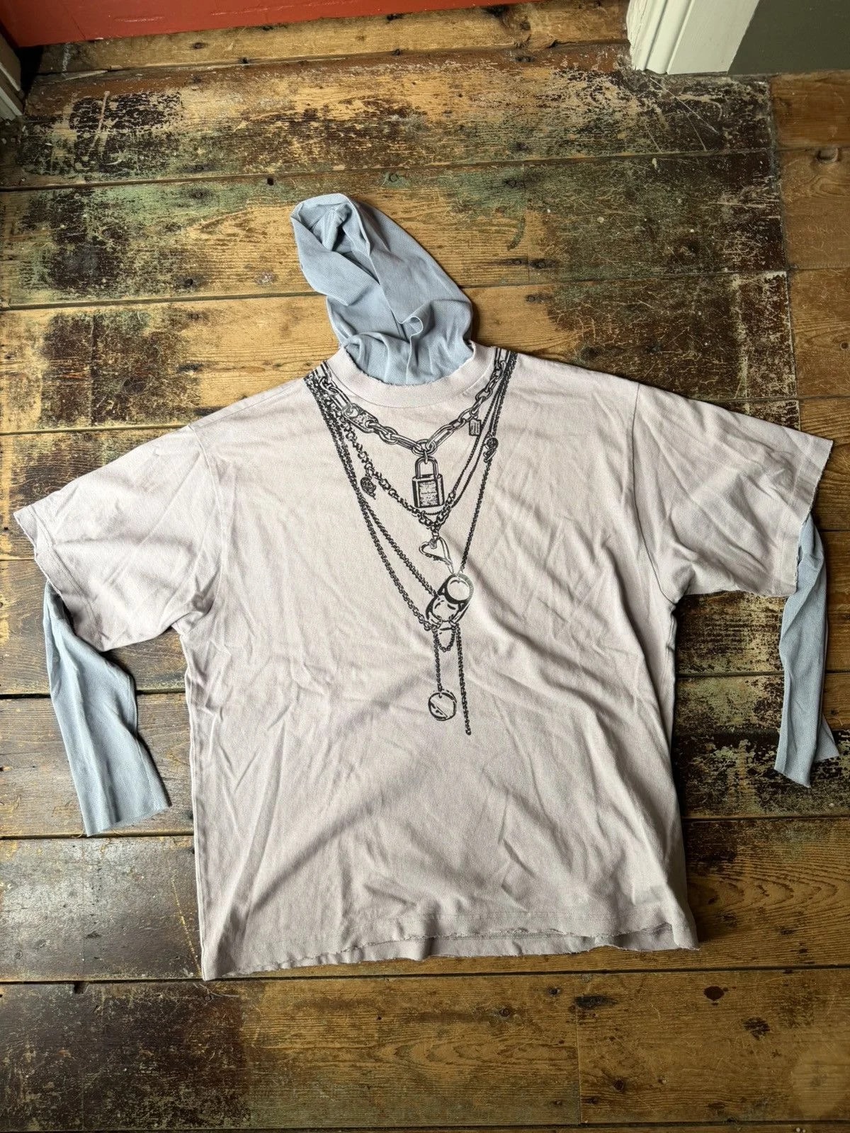 Acne Studios — Acne Studios Layered Long Sleeve Shirt — streetwear — resale