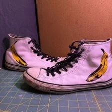 Size 12: Converse Chuck Taylor All Star Andy Warhol " High-Top 2