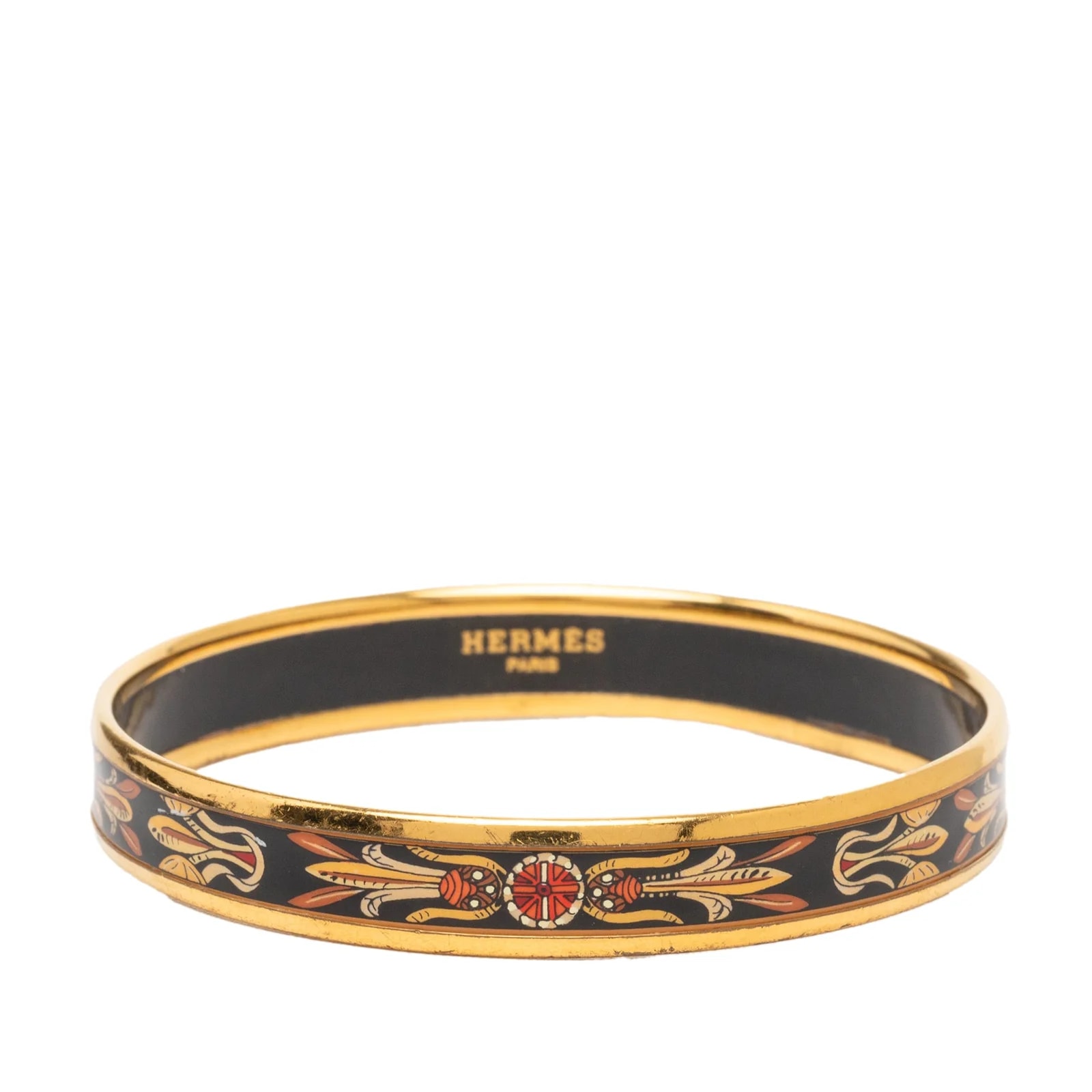 Hermès — Narrow Dream Catcher Enamel Bangle 70 — Jewelry — resale