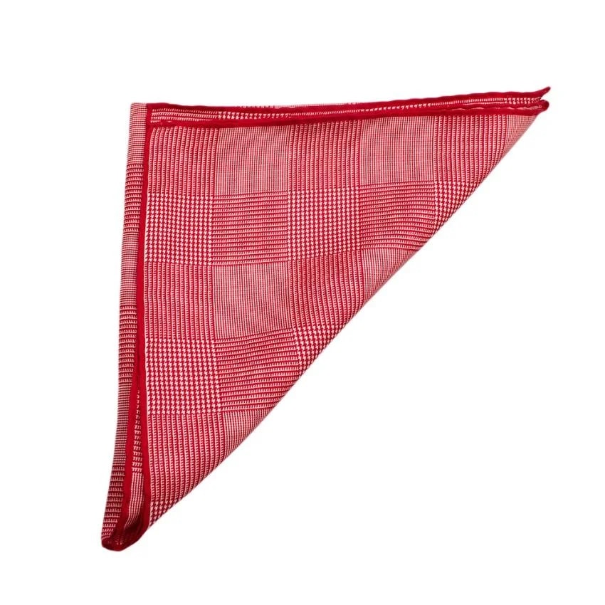 E.Marinella Checkered Pocket Square 4