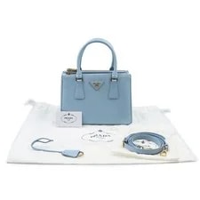 Prada Galleria Small Celeste 1BA896 #BCB1998 2