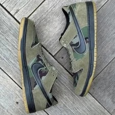 Nike SB — Nike SB Dunk Low Skate Camo — Sneaker — resale