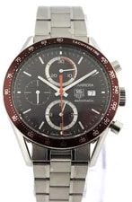 TAG Heuer Carrera CV2013.BA0786 Automatic Chronograph Brown Steel 2