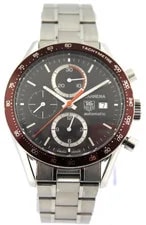 TAG Heuer Carrera CV2013.BA0786 Automatic Chronograph Brown Steel 4