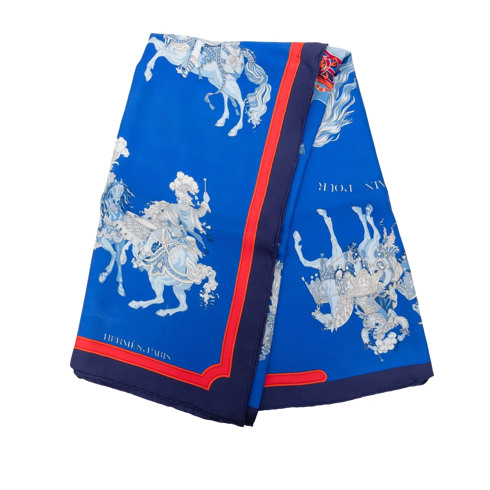 Hermès — Carrousel Scarf 90 — Accessory — resale
