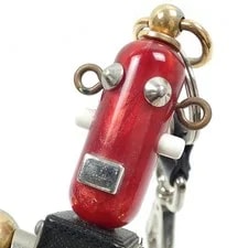 Prada Charm MAL 2AR247 Robot Keychain 3