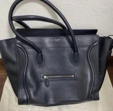 Celine Luggage Medium Old Logo