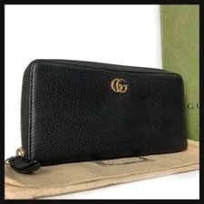 Gucci — Gucci Long Wallet GG Marmont Zipper — Handbag — resale