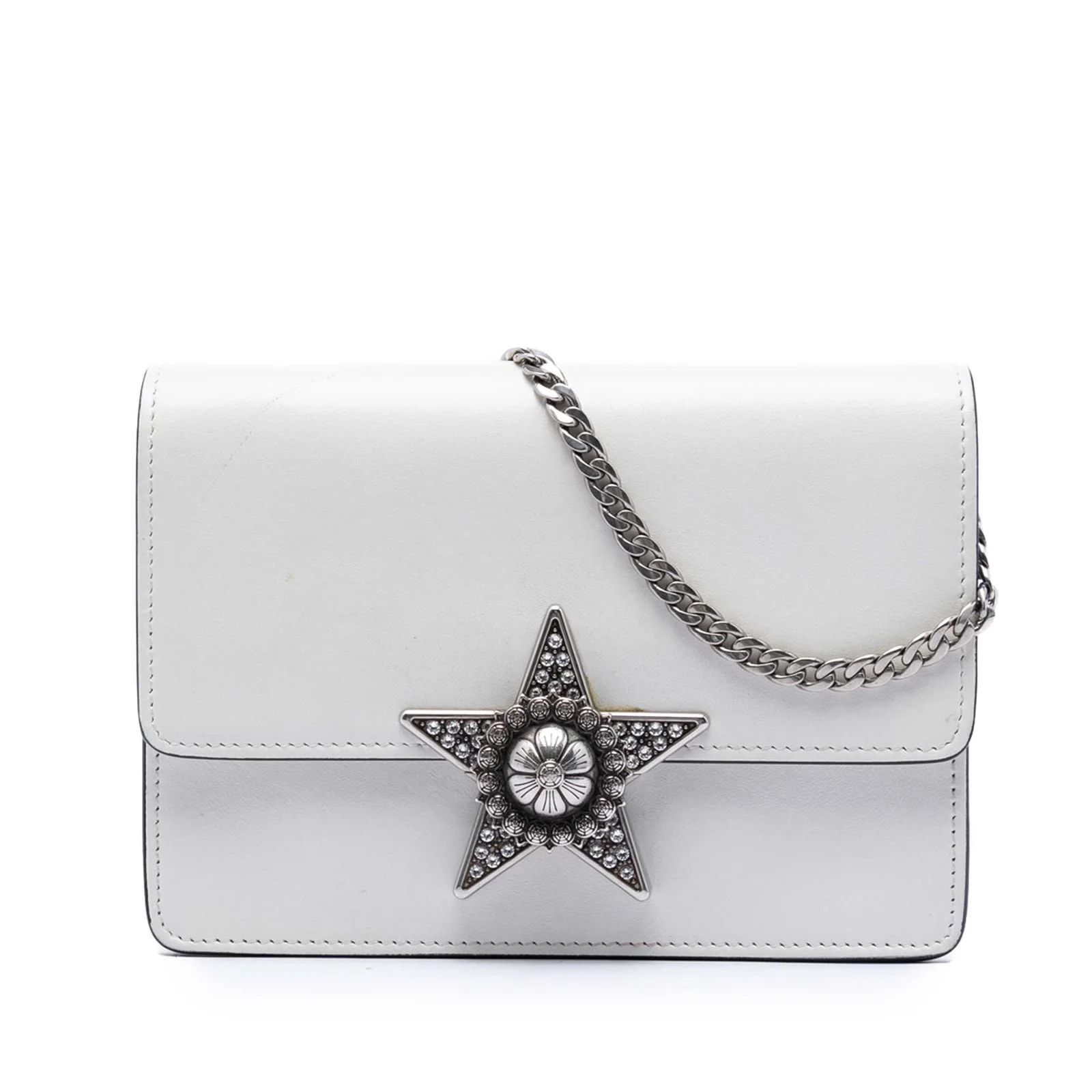 Miu Miu — Star Embellished Crossbody — Handbag — resale