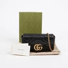 Gucci — Gucci GG Marmont Super Mini Matelassé 157314059 — Handbag — resale