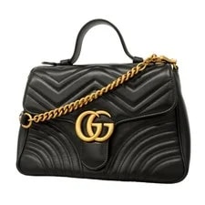 Gucci — Gucci : GG Marmont 498110 W27H20D11cm W/box Dust Strap; — Handbag — resale