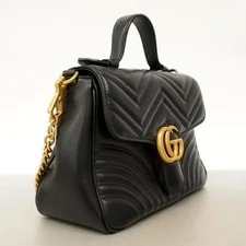 Gucci : GG Marmont 498110 W27H20D11cm W/box Dust Strap; 2
