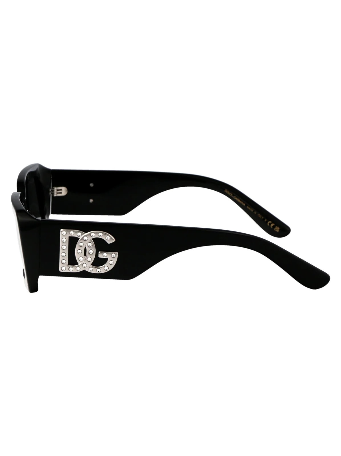Dolce & Gabbana 0dg4447b Rectangle Acetate Sunglasses — 3