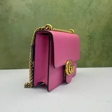 Gucci GG Marmont Medium Chain ‑ Smooth 3