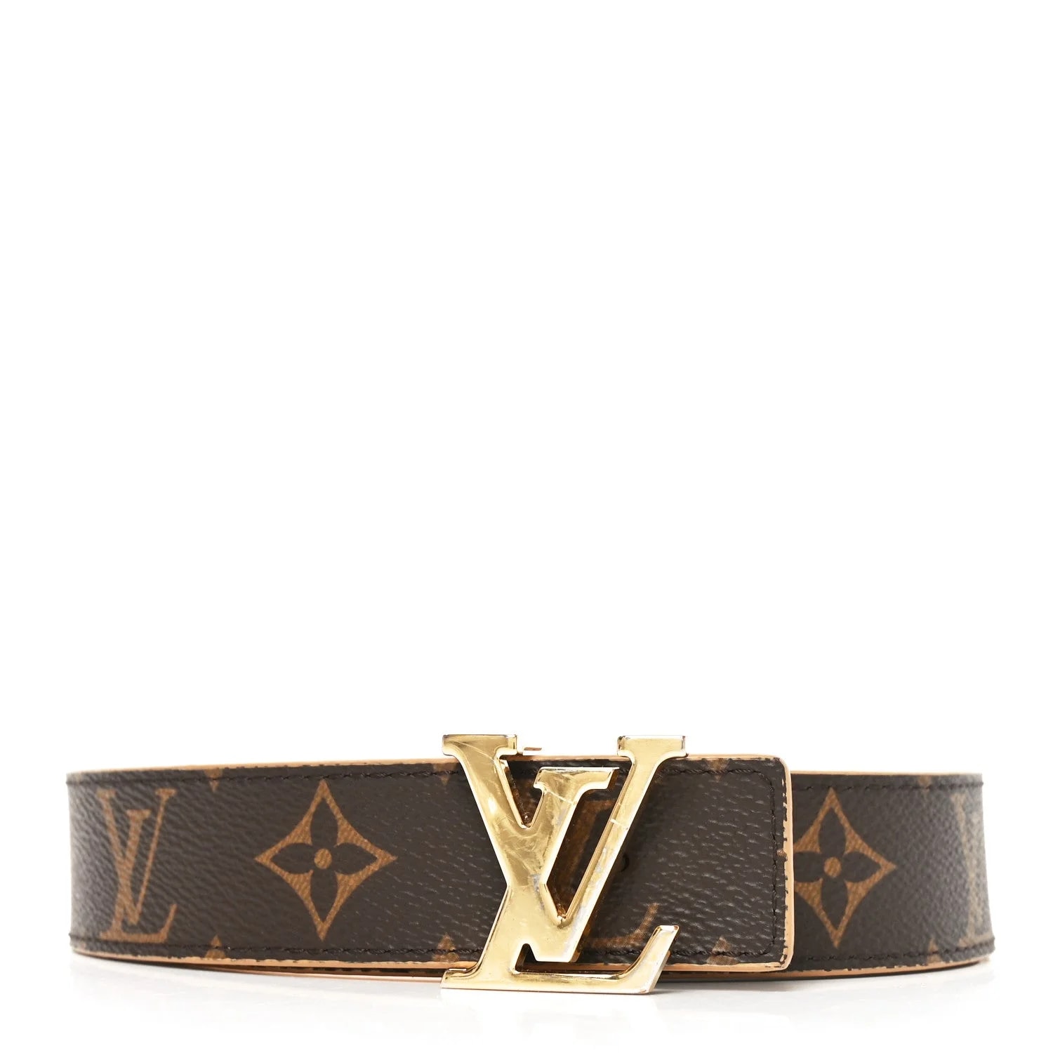 Louis Vuitton — 30mm Initiales Reversible Belt 80 32 Arizona — Accessory — resale