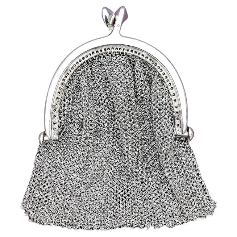 Hermès — Exceptional Hermès Coin Chainmail Gaetan de Percin — Handbag — resale