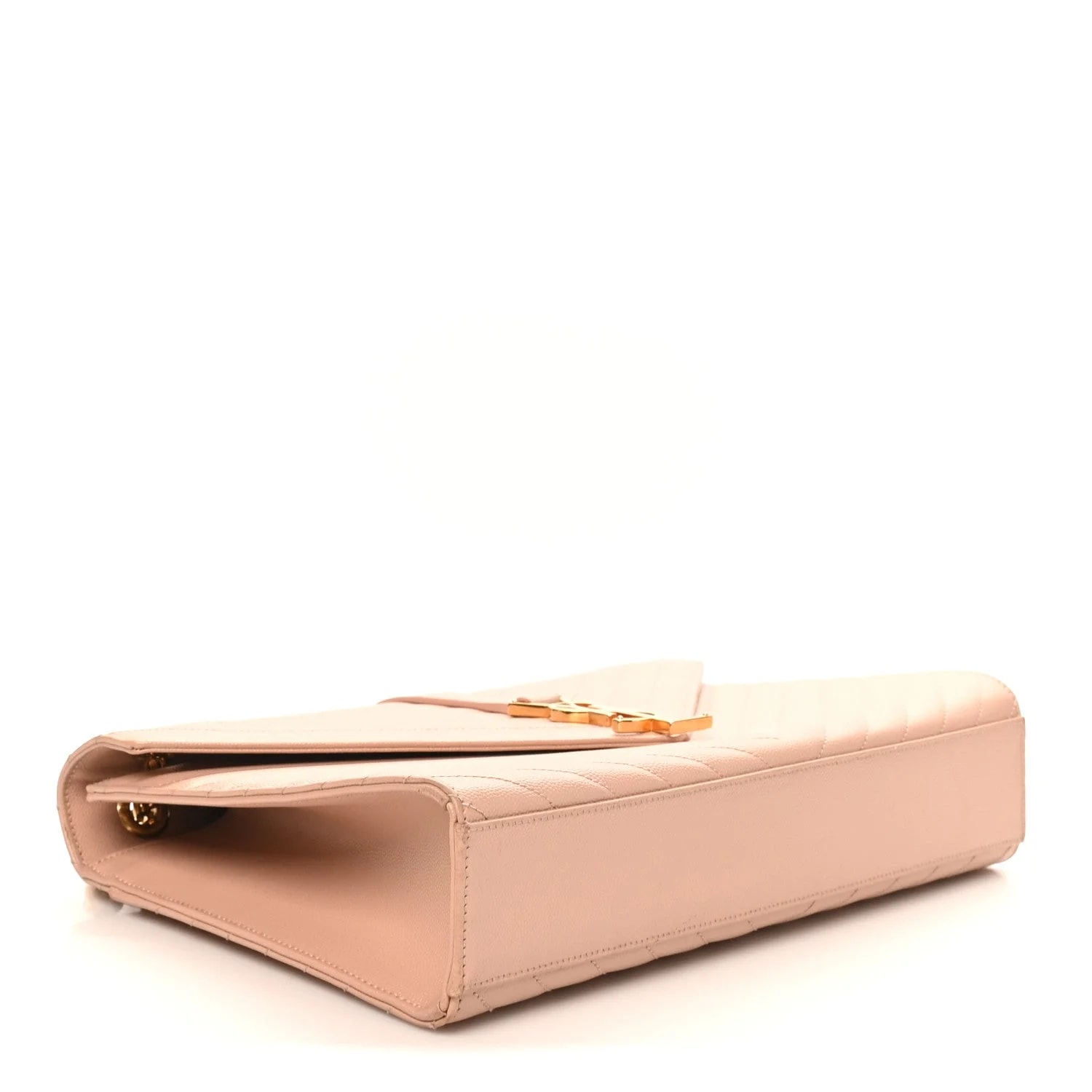 Grain de Poudre Chevron Large Satchel Pale 4
