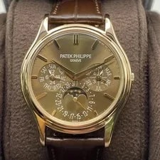 Patek Philippe Perpetual Calendar Complication Rose Gold Brown Dial 514oR 2