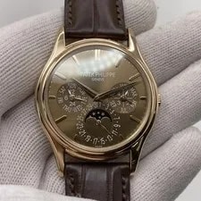 Patek Philippe Perpetual Calendar Complication Rose Gold Brown Dial 514oR 4