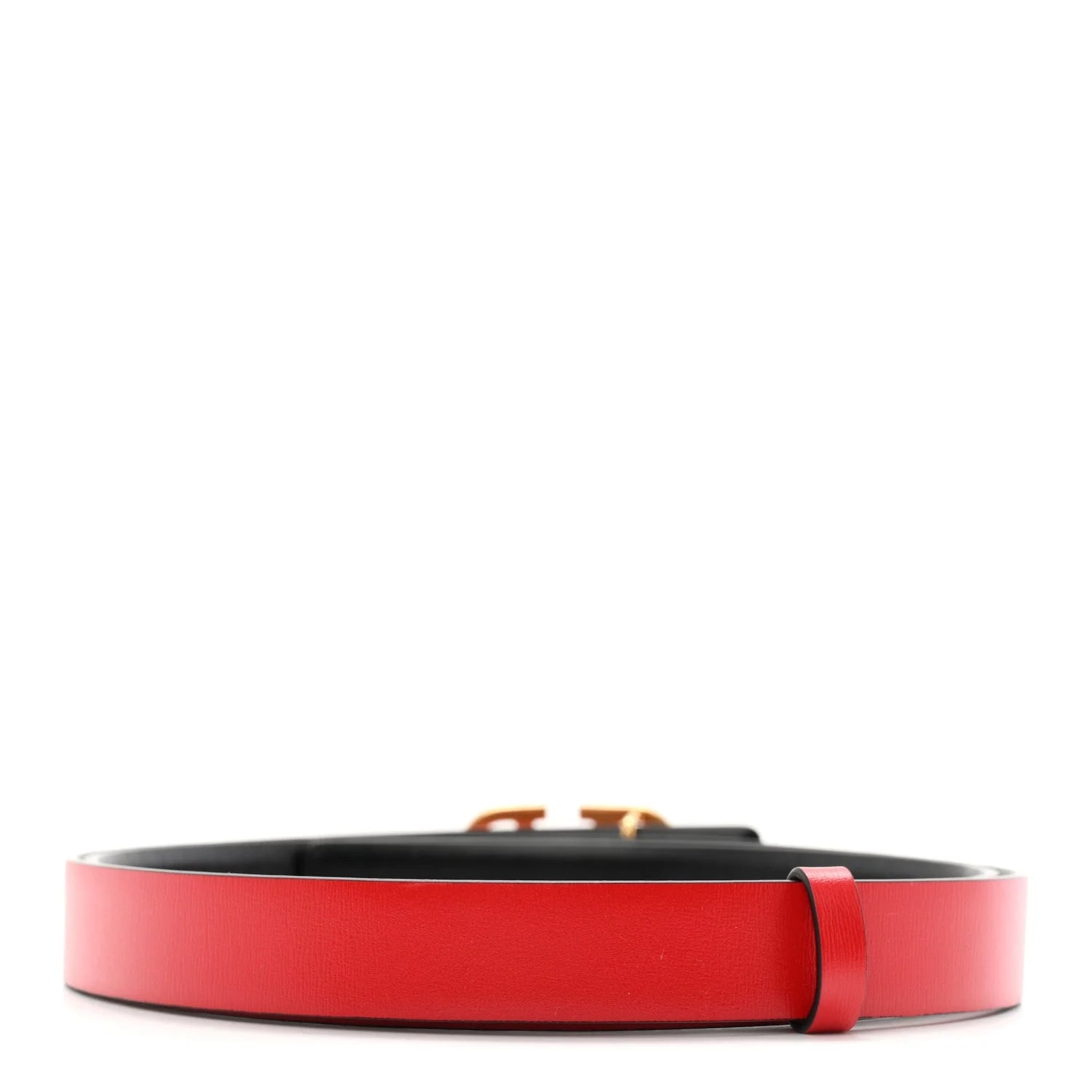 Glossy VLogo Reversible 20mm Belt 85 34 2