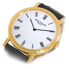 Patek Philippe 18K Yellow Gold 35mm Calatrava 5120J Automatic Box Warranty Minty 4