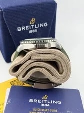 2024 Breitling Superocean Auto Super Diver Green Rubber E10379D31L1E1 Complete 3