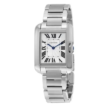Tank Anglaise Silver Dial Stainless Steel W5310008 4