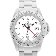 Rolex — Rolex Explorer II 16570 40mm White Polar Dial Steel Oyster 2005 — Watch — resale