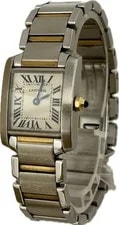 Cartier — Cartier Tank Francaise SM W51007Q4 2384 Quartz Excellent A6966 — Watch — resale