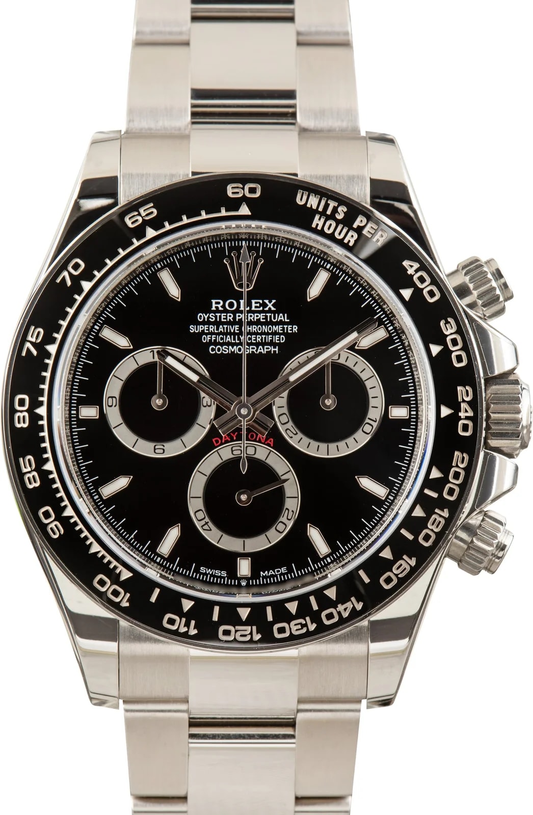 Black Dial Rolex Daytona Ref 126500LN Steel Oyster 2