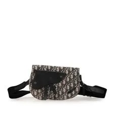 Dior — Authenticated Dior Saddle Messenger Fabric — Handbag — resale